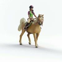 Sarah en Mysteriefiguren, SCHLEICH 42714 Paardenclub, Leeftijd 4 - thumbnail