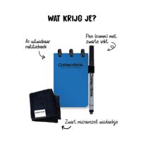 Correctbook A7 Original Pocket Earthy Blue - Uitwisbaar / Herschrijfbaar Notitieboek