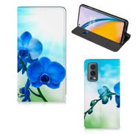 OnePlus Nord 2 5G Smart Cover Orchidee Blauw - Cadeau voor je Moeder