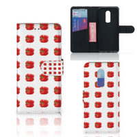 OnePlus 6 Book Cover Paprika Red - thumbnail