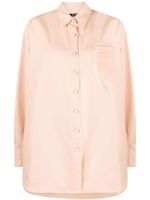 Raf Simons chemise ample à patch logo - Rose - thumbnail