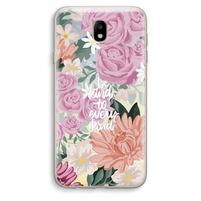Kindness matters: Samsung Galaxy J7 (2017) Transparant Hoesje