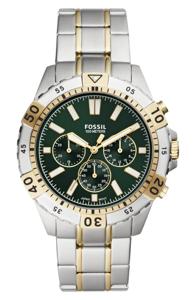 Fossil Heren Garrett chronograaf roestvrij stalen horloge FS5622