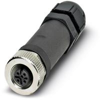 Phoenix Contact 1556838 Sensor/actuator connector, niet geassembleerd M12 Aantal polen: 5 Bus, recht 1 stuk(s)