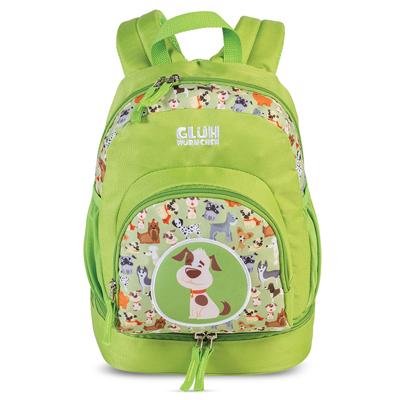 Glüh Würmchen Kinderrugzak Junior Active Groen Hond