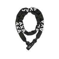 Axa Kettingslot linq art 2 - 180-9.5 met polyester hoes - zwart