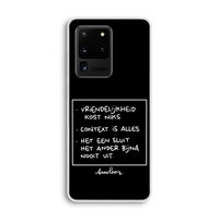Mijn Motto's: Samsung Galaxy S20 Ultra Transparant Hoesje
