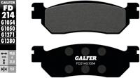 GALFER remblokken "fd214" brake pad fd214 g1054 organic standard