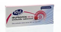 Idyl Ibuprofen 400mg suikervrij (20 tab) - thumbnail