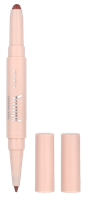 Pupa Milano - Pupa Vamp! Creamy Duo Lip Pencil 10 g 002 Medium Nude Lip Liner 1 g Dames