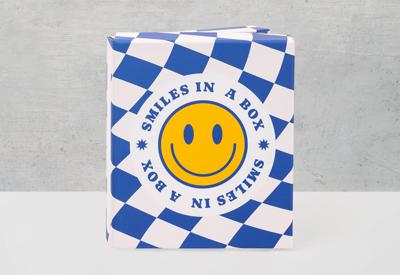 Retro Foto's in een Doosje Smiley