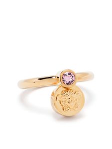 Versace bague sertie de pierres - Or