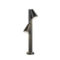 SLV PadverlichtingT-Tube 70 Pole 70cm zwart dubbel met sensor - 1008015