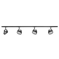 Highlight 1-fase railset 150cmMalta zwart met 4 spots - S7004.01
