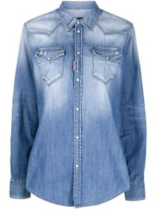 DSQUARED2 chemise en jean - Bleu