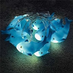 led email dier licht cartoon kinderkamer decoratie led kleur licht string kerstdag decoratie licht accubak licht string 1 set Lightinthebox