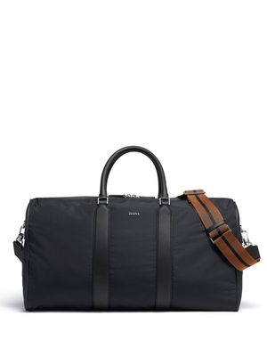 Zegna sac fourre-tout à bords contrastants - Noir