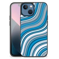 Apple iPhone 13 mini Back Case Waves Blue