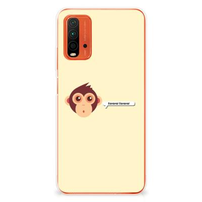 Xiaomi Poco M3 Telefoonhoesje met Naam Monkey Xiaomi Poco M3 Telefoonhoesje met Naam Monkey