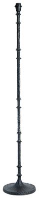 Light & Living Vloerlamp 'Sinhalese' 134cm, kleur Mat Zwart (excl. kap)