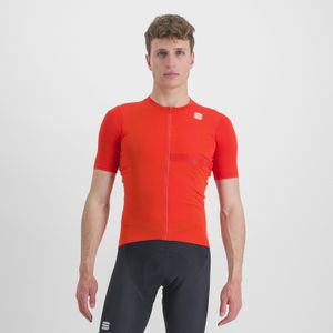 Sportful Matchy fietsshirt korte mouw oranje heren L