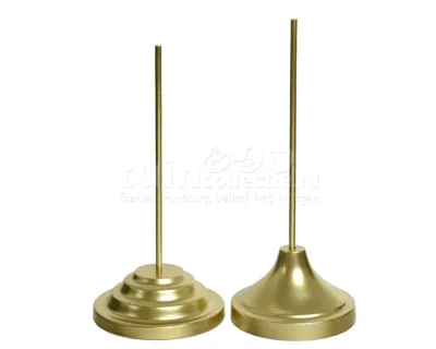 Piekhouder Metaal Goud 25cm Assorti 1st