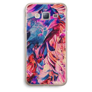 Pink Orchard: Samsung Galaxy J3 (2016) Transparant Hoesje