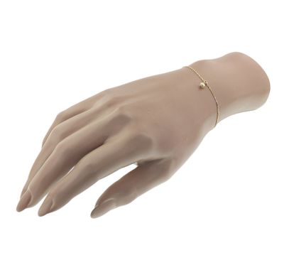 TFT Armband Goud Ster 1,0 mm 16,5 - 18,5 cm