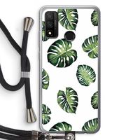 Tropische bladeren: Huawei P Smart (2020) Transparant Hoesje met koord
