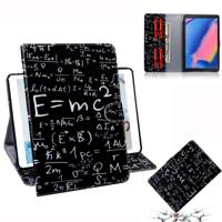 Formule patroon horizontale Flip lederen case voor Galaxy tab een 8 (2019)/P200/P205 met houder & Card slot & portemonnee