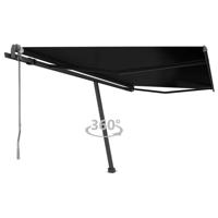 Luifel vrijstaand automatisch 400x300 cm antracietkleurig