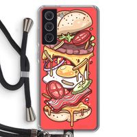 Diet Coke Please: Samsung Galaxy S21 FE Transparant Hoesje met koord