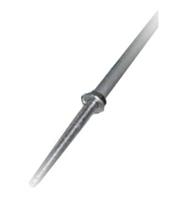 Verlengstuk aluminium 100 cm voor schuifkraan
