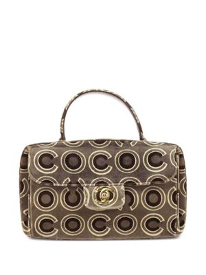 CHANEL Pre-Owned sac à main Coco à rabat (2002) - Gris