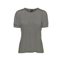 VERO MODA gestreepte top VMKATE zwart/wit - thumbnail