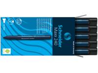 Marker permanent 240 rond zwart 10st