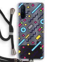 8-bit N°8: OnePlus Nord CE 5G Transparant Hoesje met koord 8-bit N°8: OnePlus Nord CE 5G Transparant Hoesje met koord