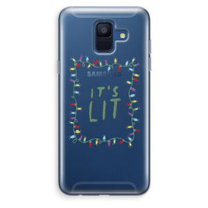 It's Lit: Samsung Galaxy A6 (2018) Transparant Hoesje