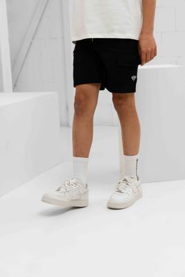 Black Bananas Cargo Korte Broek Kids Zwart - Maat 140 - Kleur: Zwart | Soccerfanshop