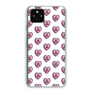 GIRL POWER: Google Pixel 5a 5G Transparant Hoesje