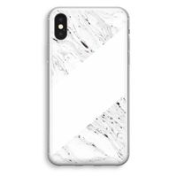 Biggest stripe: iPhone XS Transparant Hoesje