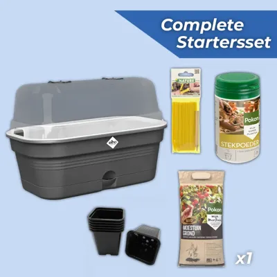 Startersset kweken Green basics kweektray allin1 39cm liv black