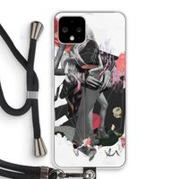 Dissimulation du réel: Pixel 4 Transparant Hoesje met koord