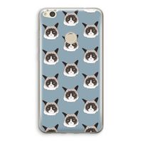 It's a Purrr Case: Huawei Ascend P8 Lite (2017) Transparant Hoesje