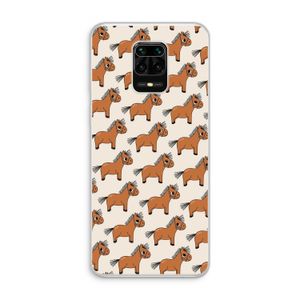 Pony: Xiaomi Redmi Note 10 Lite Transparant Hoesje