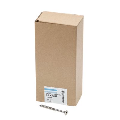 Spaanpl.schr.rvs pk tx25 6.0X70/42 dd