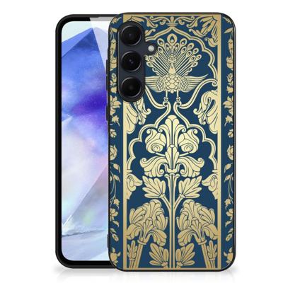 Samsung Galaxy A55 Bloemen Hoesje Beige Flowers