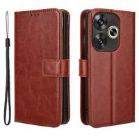 Xiaomi Redmi Turbo 3/Poco F6 Wallet Case met Magnetische Sluiting - Bruin