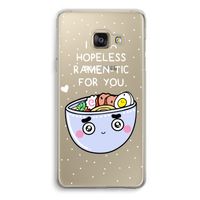 I'm A Hopeless Ramen-Tic For You: Samsung Galaxy A3 (2016) Transparant Hoesje