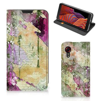 Bookcase Samsung Galaxy Xcover 5 Letter Painting Bookcase Samsung Galaxy Xcover 5 Letter Painting